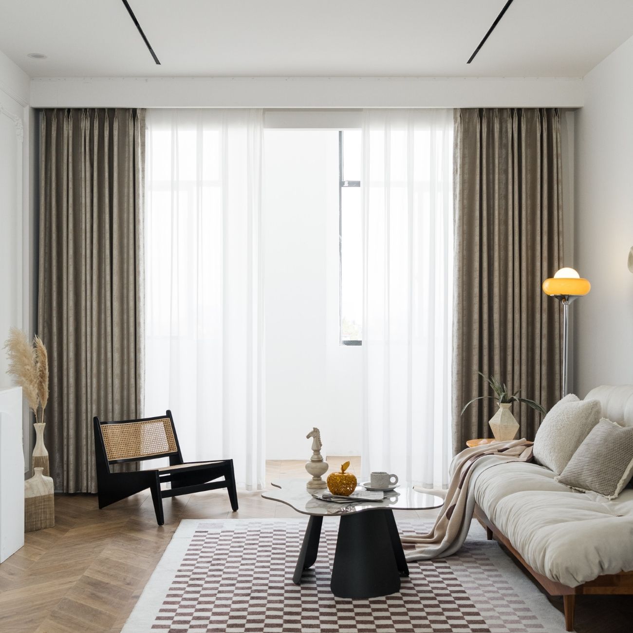 Green Blackout Bedroom Curtains 1-panel