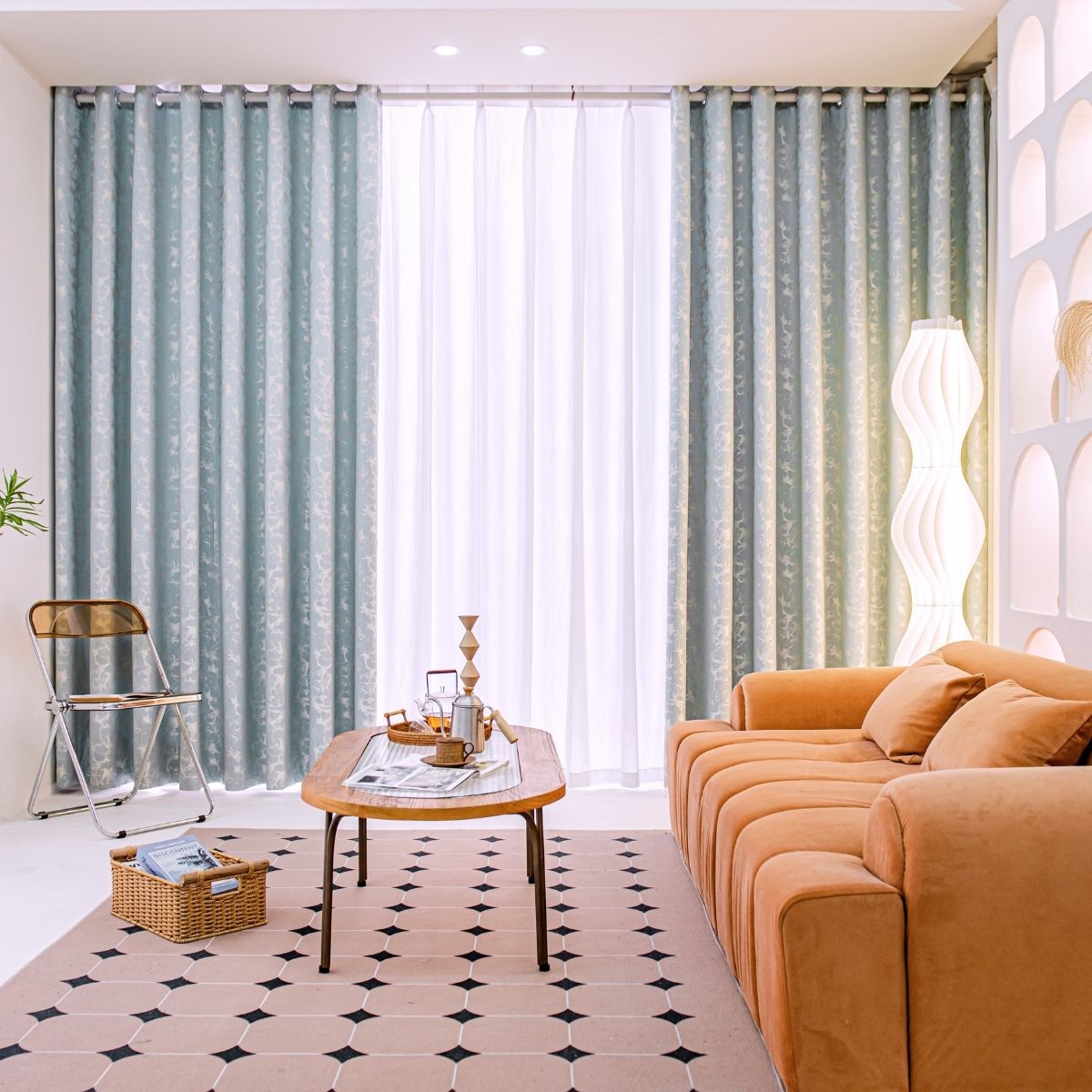 Bedroom Darkness Curtain 1 Piece Dark Grey