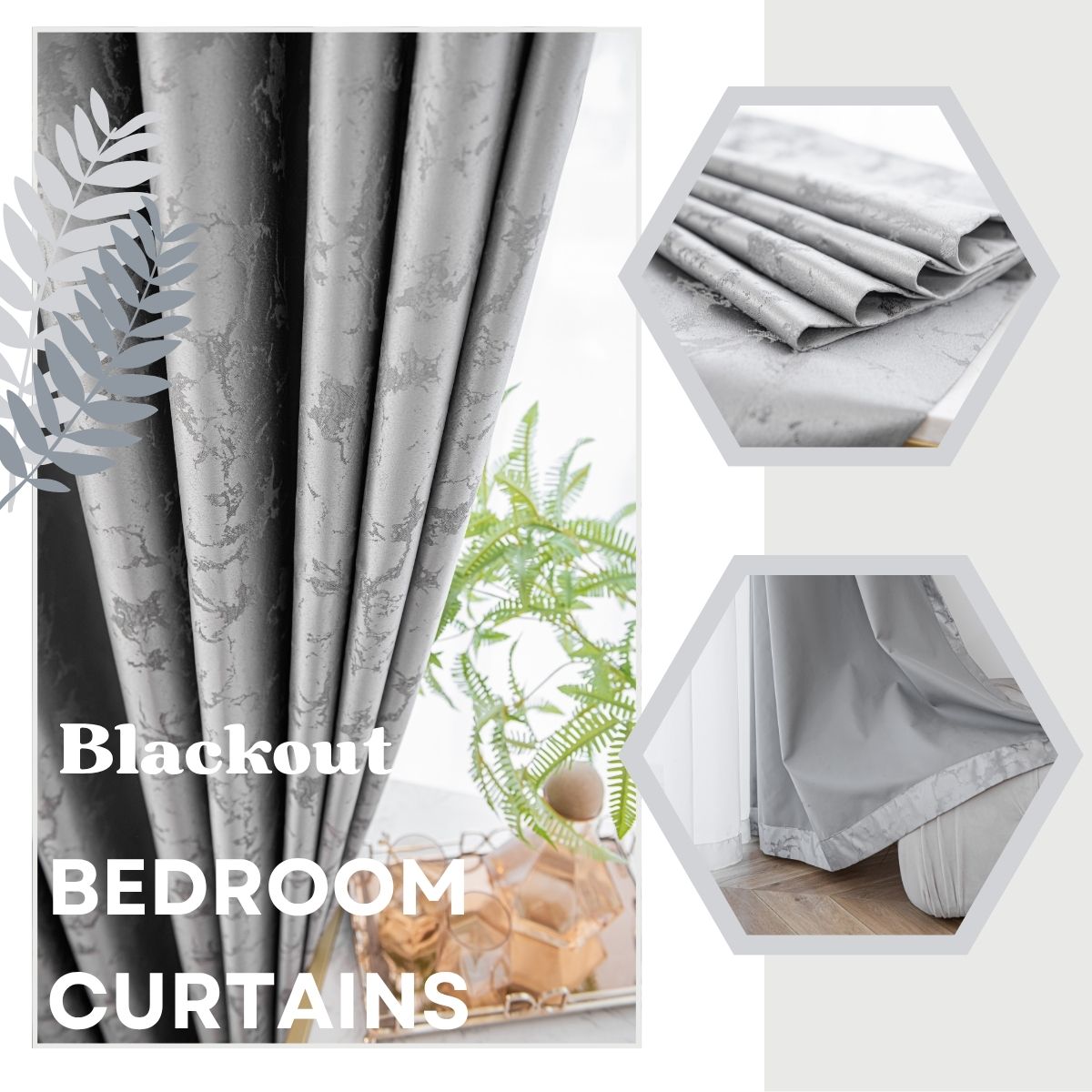 Bedroom Darkness Curtain 1 Piece Cream